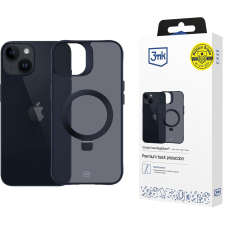 3MK Smoke Magsafe & Stand Tokkitámasztóval iPhone 14 Plus - Fekete (3MK15668) tok és táska