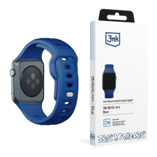 3MK szilikon óraszíj Apple Watch 38/40/41mm - kék okosóra kellék