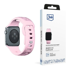 3MK szilikon óraszíj Apple Watch 38/40/41mm - rózsaszín okosóra kellék