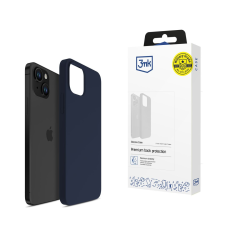 3MK Szilikon Telefontok Dark Navy Apple iPhone 15 Plus W-3SilCaDNa-AiP15Plu tok és táska