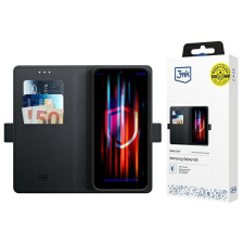 3MK Wallet kinyitható tok Samsung Galaxy A16 4G/5G - fekete tok és táska