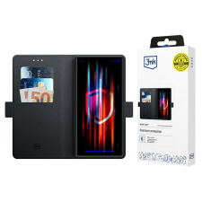 3MK Wallet kinyitható tok Samsung Galaxy S25 Ultra - fekete tok és táska
