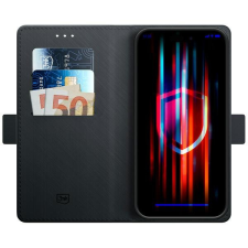 3MK Wallet könyvtok kártyatartóval iPhone 12/12 Pro - fekete tok és táska
