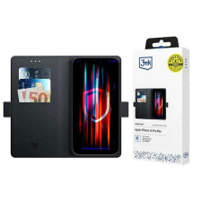 3MK Wallet Tok iPhone 14 Pro Max-hez - Fekete tok és táska