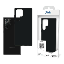 3MK Xiaomi 12 Pro 5G szilikon tok, hátlap tok, fekete, 3MK Matt tok és táska