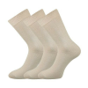  3PACK bézs BOMA zokni (Blažej) L