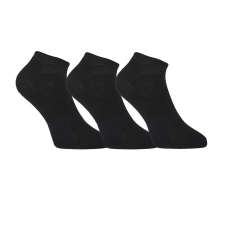 3PACK fekete bambusz rövid Styx zokni (3HBN960) S férfi zokni