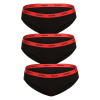  3PACK fekete Hugo Boss női alsók (50480157 005) S