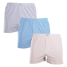  3PACK férfi bő szárú boxeralsók Andrie többszínű (PS 5819) XL