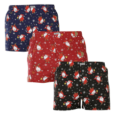 3PACK férfi bő szárú boxeralsók Andrie többszínű (PS 5848) XXL férfi alsó