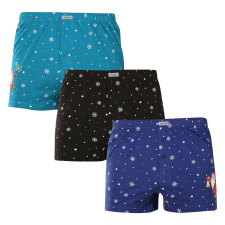  3PACK férfi bő szárú boxeralsók Andrie többszínű (PS 5849) XL férfi alsó