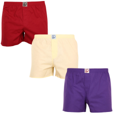3PACK férfi bő szárú boxeralsók Dedoles többszínű (LB10001748) S férfi alsó