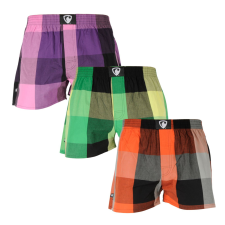3PACK férfi bő szárú boxeralsók Represent Alibox (R1M-BOX-01515357) M férfi alsó