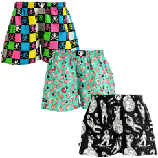  3PACK férfi bő szárú boxeralsók Represent exkluzív Ali (R4M-BOX-06111718) M
