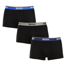 3PACK Férfi boxeralsó BOSS fekete (50517827 969) M