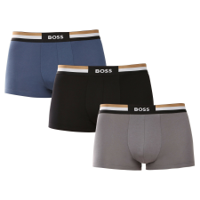 3PACK Férfi boxeralsó BOSS többszínű (50516542 981) XL férfi alsó