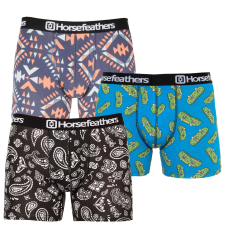 3PACK férfi boxeralsó Horsefeathers Sidney (AM070LPV) M férfi alsó