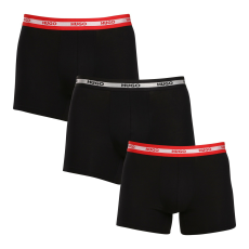  3PACK Férfi boxeralsó HUGO fekete (50520475 962) XL