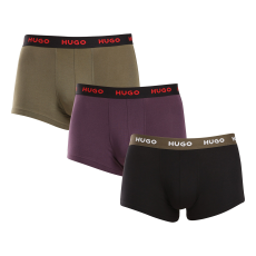  3PACK Férfi boxeralsó HUGO többszínű (50517878 987) XL