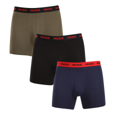  3PACK Férfi boxeralsó HUGO többszínű (50517886 966) L