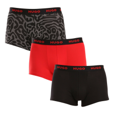  3PACK Férfi boxeralsó HUGO többszínű (50517894 974) XL