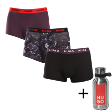 3PACK Férfi boxeralsó HUGO többszínű (50517894 982) XL férfi alsó