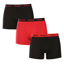 3PACK Férfi boxeralsó HUGO többszínű (50532559 966) L férfi alsó