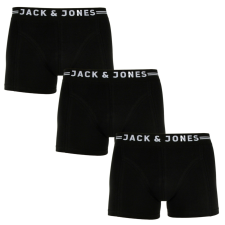  3PACK Férfi boxeralsó Jack and Jones fekete (12171944) M férfi alsó