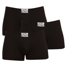 3PACK Férfi boxeralsó Styx klasszikus gumipánt fekete (Q9606060) XL férfi alsó