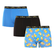 3PACK Férfi boxeralsó The Simpsons többszínű (PO39683/3) XXL