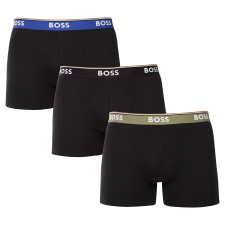 3PACK férfi boxeralsók BOSS fekete (50531691 965) L férfi alsó