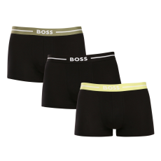  3PACK férfi boxeralsók BOSS fekete (50532453 976) L