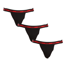  3PACK Férfi jocks HUGO fekete (50517882 001) L