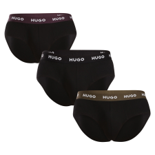  3PACK férfi slipek HUGO fekete (50517879 989) L férfi alsó