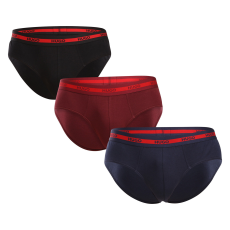  3PACK férfi slipek HUGO többszínű (50517877 963) L