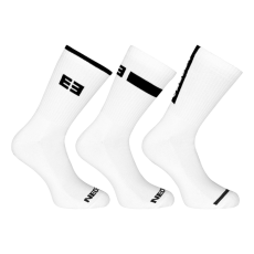 3PACK Nedeto zokni sport magas fehér (3NOB4) L