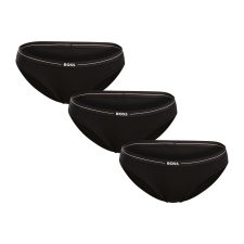 3PACK női bugyi BOSS fekete (50510016 001) S bugyi, női alsó