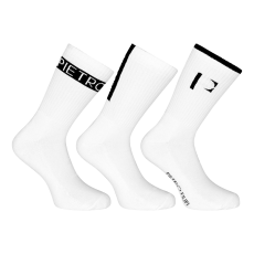  3PACK Pietro Filipi zokni sport magas fehér (3POB4) S