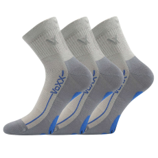  3PACK szürke VoXX zokni (Barefootan-grey) L
