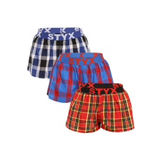  3PACK tarka női boxeralsó Styx sport gumi (3T10469) XL