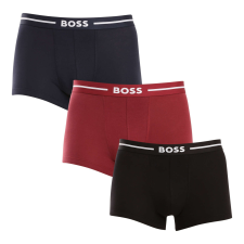 3PACK többszínű BOSS férfi boxeralsó (50517833 972) L férfi alsó
