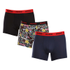  3PACK többszínű HUGO férfi boxeralsó (50517887 979) XXL