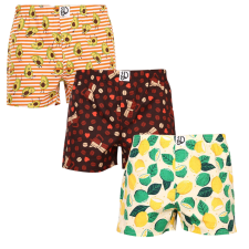 3PACK vidám férfi bő szárú boxeralsók Dedoles (LB229156370) M férfi alsó