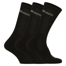  3PACK zokni Horsefeathers fekete (AA1077A) S