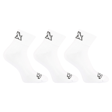  3PACK zokni Styx boka fehér (3HK1061) L