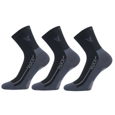  3PACK zokni VoXX fekete (Barefootan-black) S