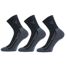  3PACK zokni VoXX fekete (Barefootan-black) XL