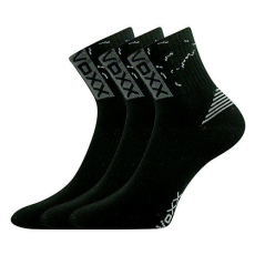  3PACK zokni VoXX fekete (Codex) L