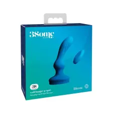 3Some wall banger P-Spot - akkus, rádiós prosztata vibrátor (kék) vibrátorok