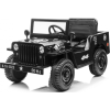 3Z Ramiz Retro Katonai Elektromos autó - Fekete (PA.JH-103.CZ)